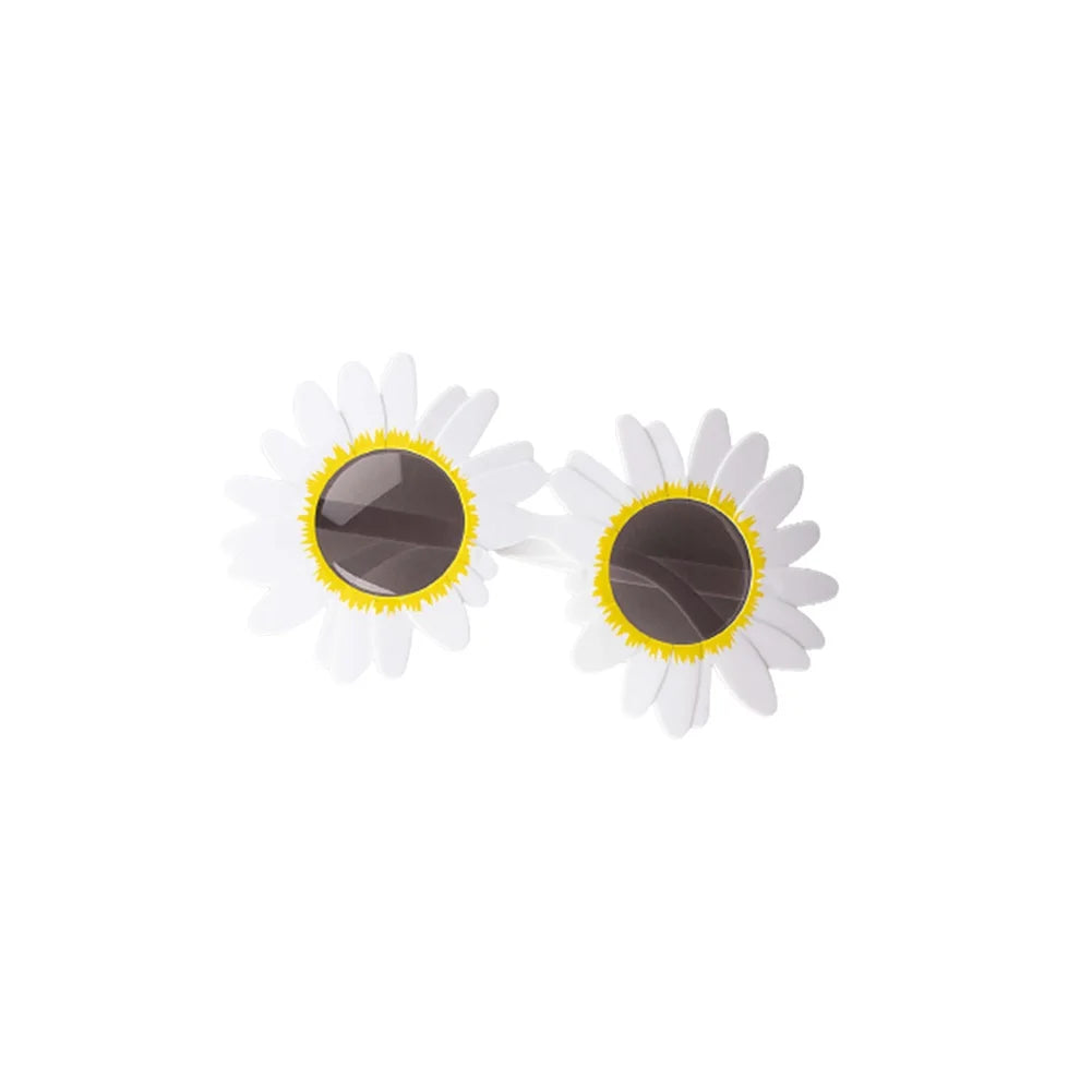 Kawaii Sunflower Sunglasses 🌼✨ | Adorable Daisy-Shaped Eyewear for Fun Parties & Photos 📸💖