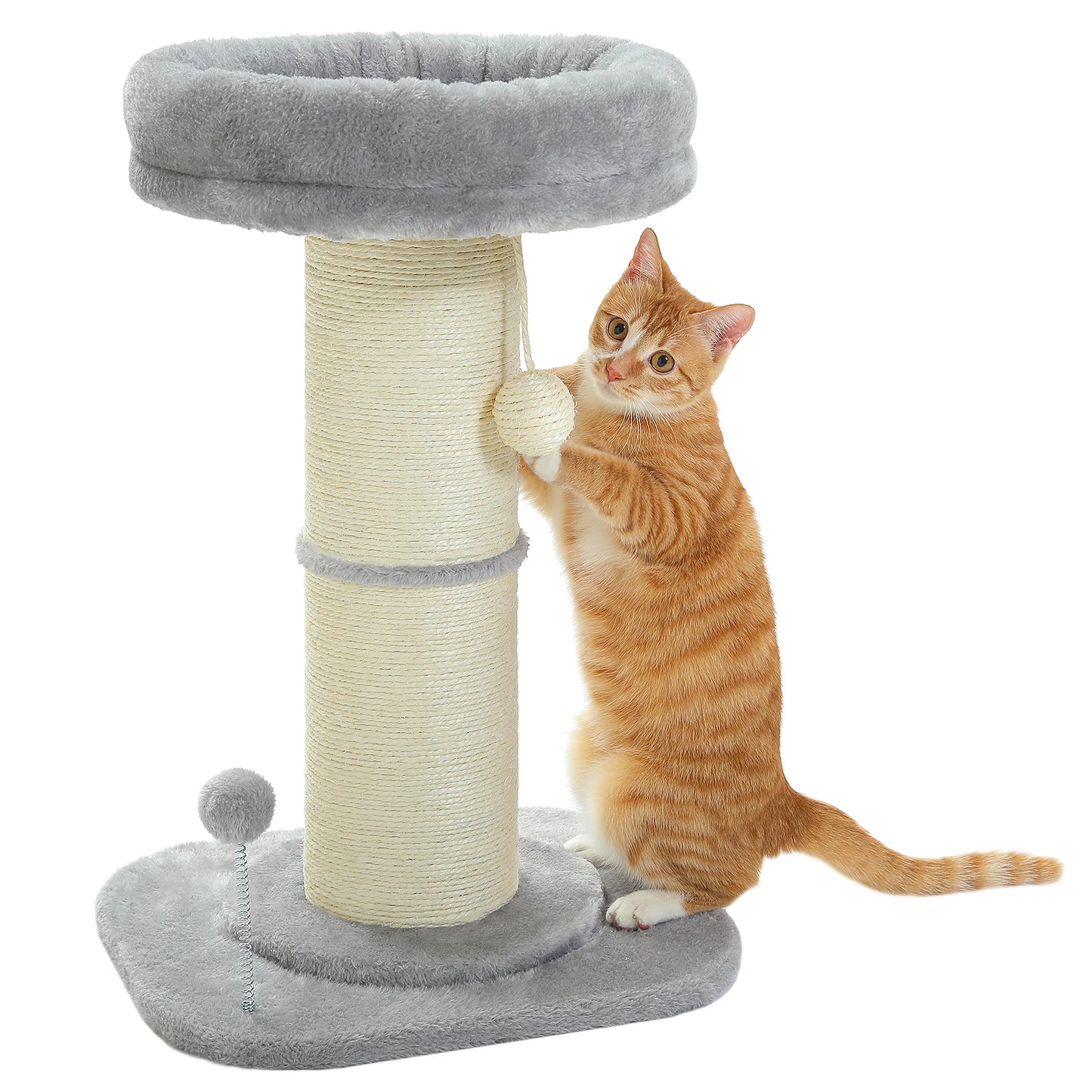 Flower Pink Cat Tree Indoor Scratching Post With Thick Sisal 🐾🌸