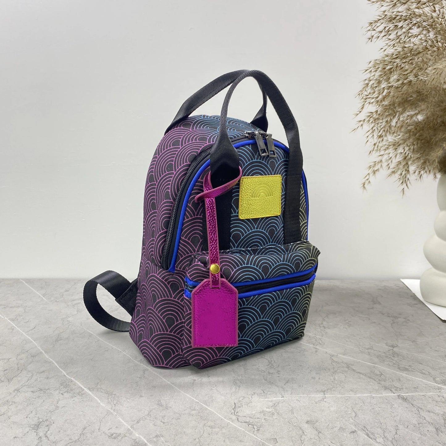 Kawaii Dreamy Canvas Backpack 🎒✨ | Chic London-Inspired Tote Bag for Trendy Ladies 🌸💕