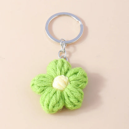Kawaii Handmade Frog Keychain 🐸✨ | Cute Cartoon Knitted Animal Charms for Bags & Keys | Perfect Gift for All Ages 🎁