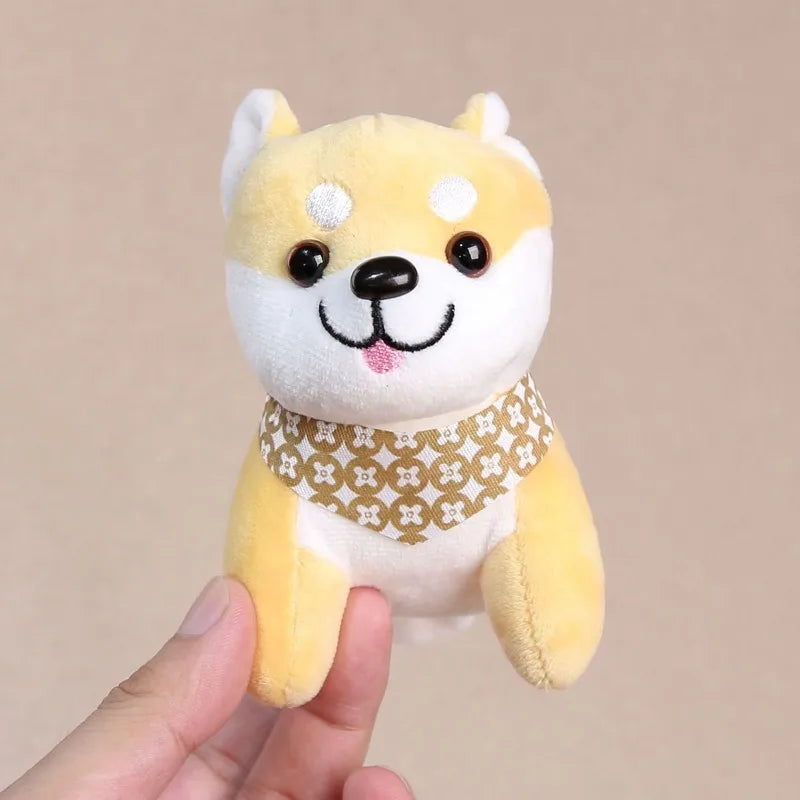 Adorable Shiba Inu Plush Keychain 10 Cm Cute Toy Pendant 🐶🎀