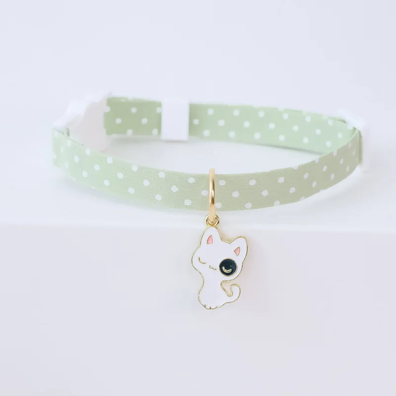 🐾 Adorable Cat & Puppy Breakaway Collar with Bell 🎀 - Adjustable 18-48CM Cutie! 🐶🐱