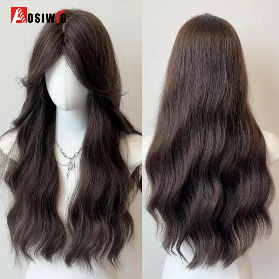 Cute Ombre Blonde & Black Double Ponytail Lolita Wig 🎀✨ - Kawaii Cosplay Hair with Bangs for Harajuku Style! 💖👸