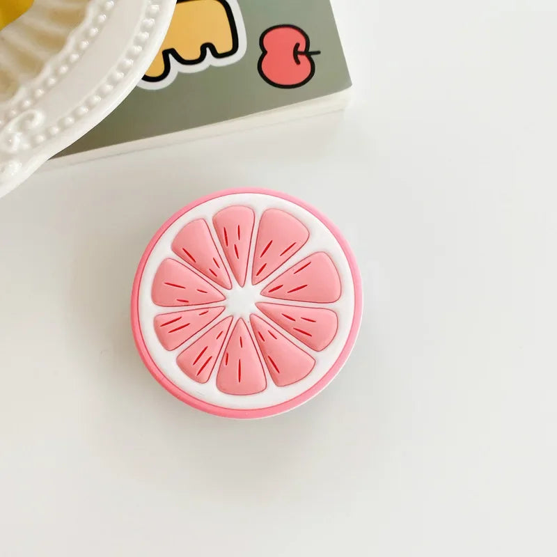 🍓 Adorable Strawberry Pop Grip Stand for iPhone 15/14 & Samsung 📱✨ - Pixie Quill