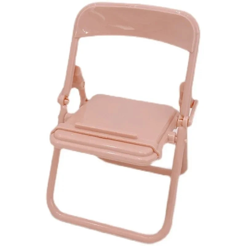 🌟 Adorable Mini Chair Stand for Phones 🍭✨ - Cute & Creative Desktop Decor! 🎀 - Pixie Quill