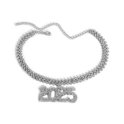 Kawaii Glam 🦄✨ Exaggerated Cuban Chain Necklace with Sparkling Pendant - 2025 Festival Fashion for Women! 🌟💖