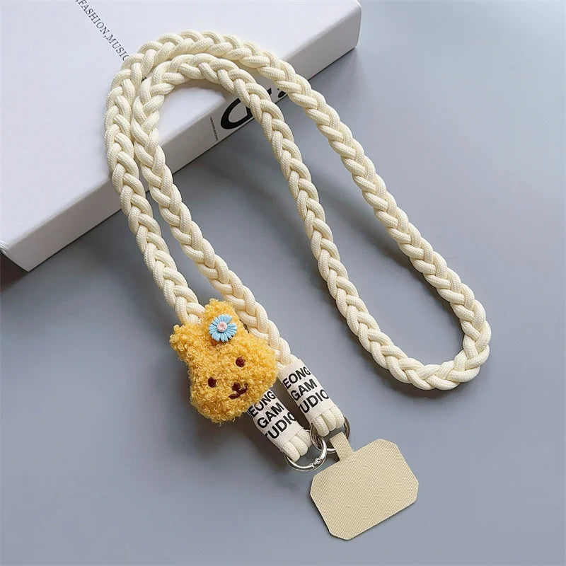Kawaii Outdoor Adventure Lanyard 🌟✨ Cute Mobile Phone Strap for Women - Anti-Loss & Fashionable Hanging Accessory! 🎀📱