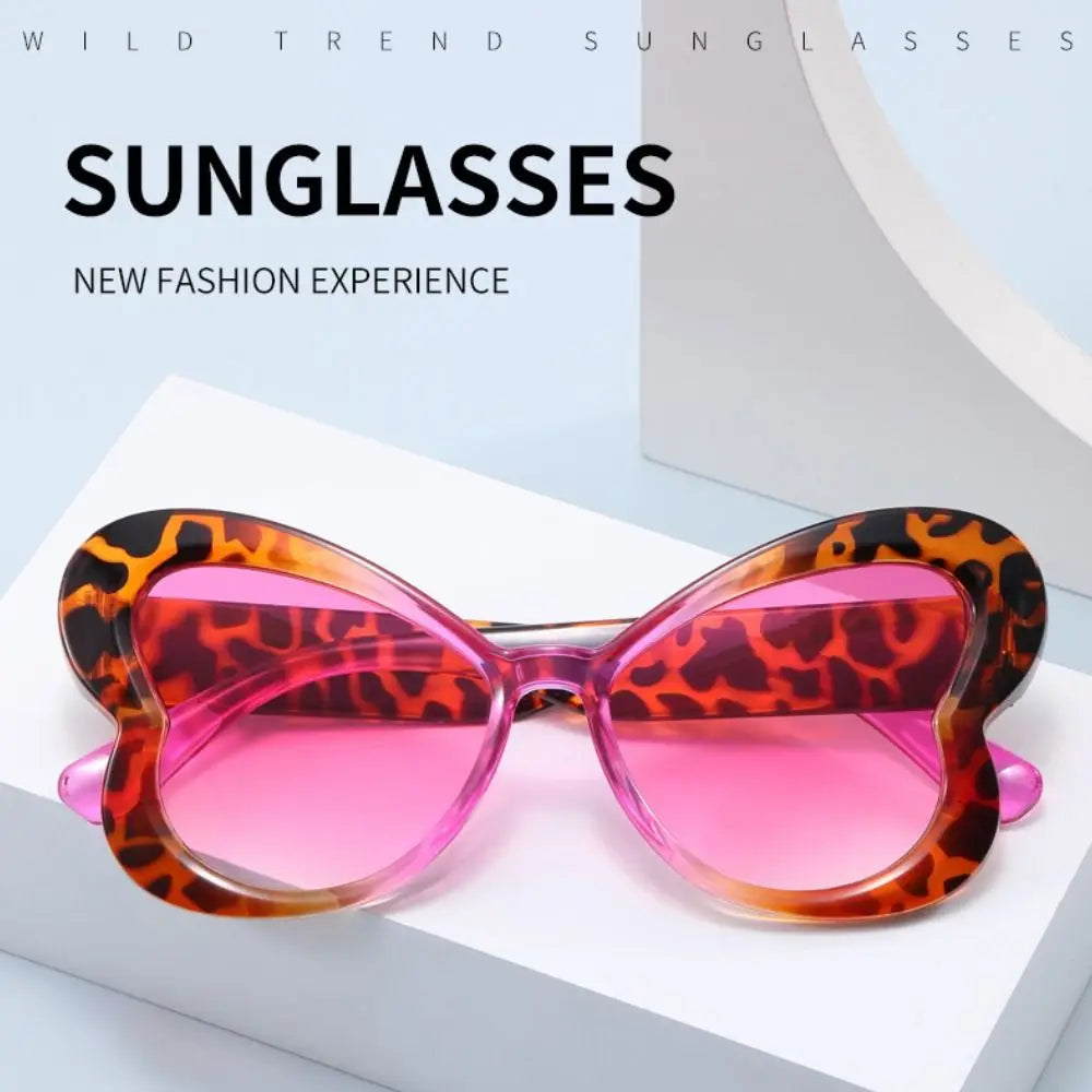 Kawaii Butterfly Shades 🦋✨ | Colorful Cat Eye Sunglasses for Trendy Ladies 🌈👓 | UV400 Protection & Retro Style!