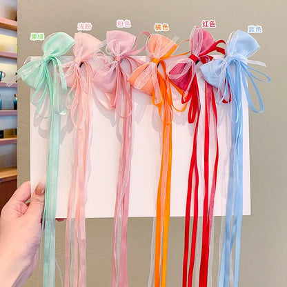 Kawaii Floral Bow Hairpins for Girls 🌸✨ Adorable Baby Headwear & Accessories!