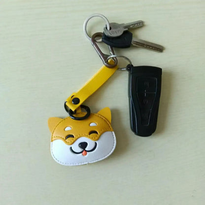 Kawaii Shiba Inu PU Keychain 🐶✨ | Adorable Dog Pendant for Bags & Gifts 🎁