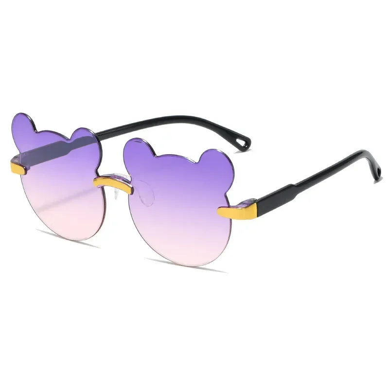 Kawaii Baby Bear Ears Sunglasses 🐻✨ | UV400 Protection for Kids | Adorable Fashion Eyewear for Boys & Girls! 🕶️🌈