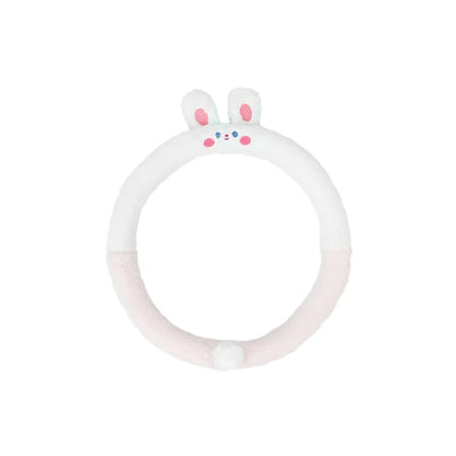 Kawaii Plush Steering Wheel Cover for Women 🎀✨ Adorable Cartoon Design & Fluffy Warmth for Cozy Driving 🚗💖