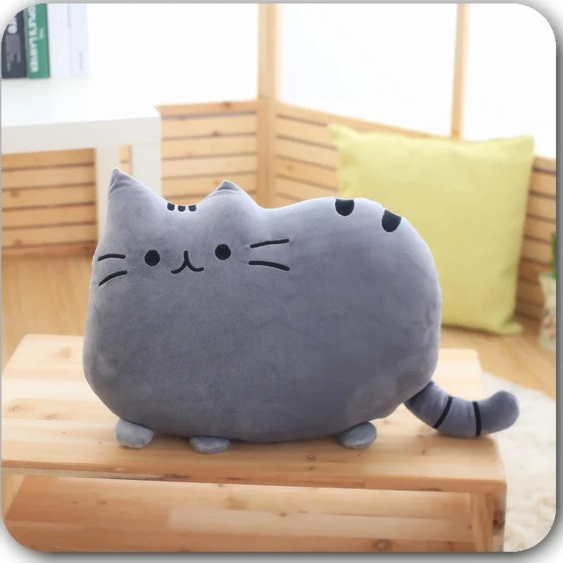 🌟 Adorable Kitty Cookie Pillow 🐱✨ Plush Nap Buddy & Toy Cushion for Cozy Dreams 🎉 Perfect Gift for Kids & Cat Lovers! 🛏️💖