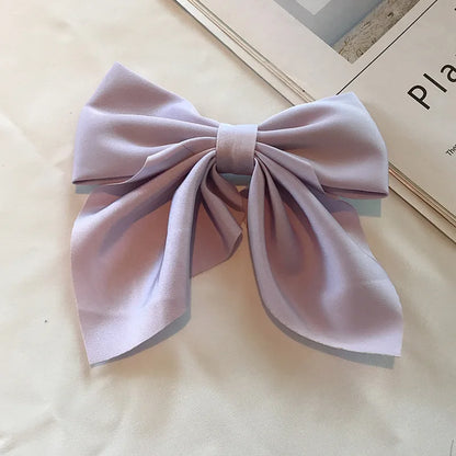 Kawaii Rainbow Bow Hair Clips 🎀✨ | Adorable Satin Barrettes for Girls & Women | Cute Butterfly Hair Accessories 🦋🌈