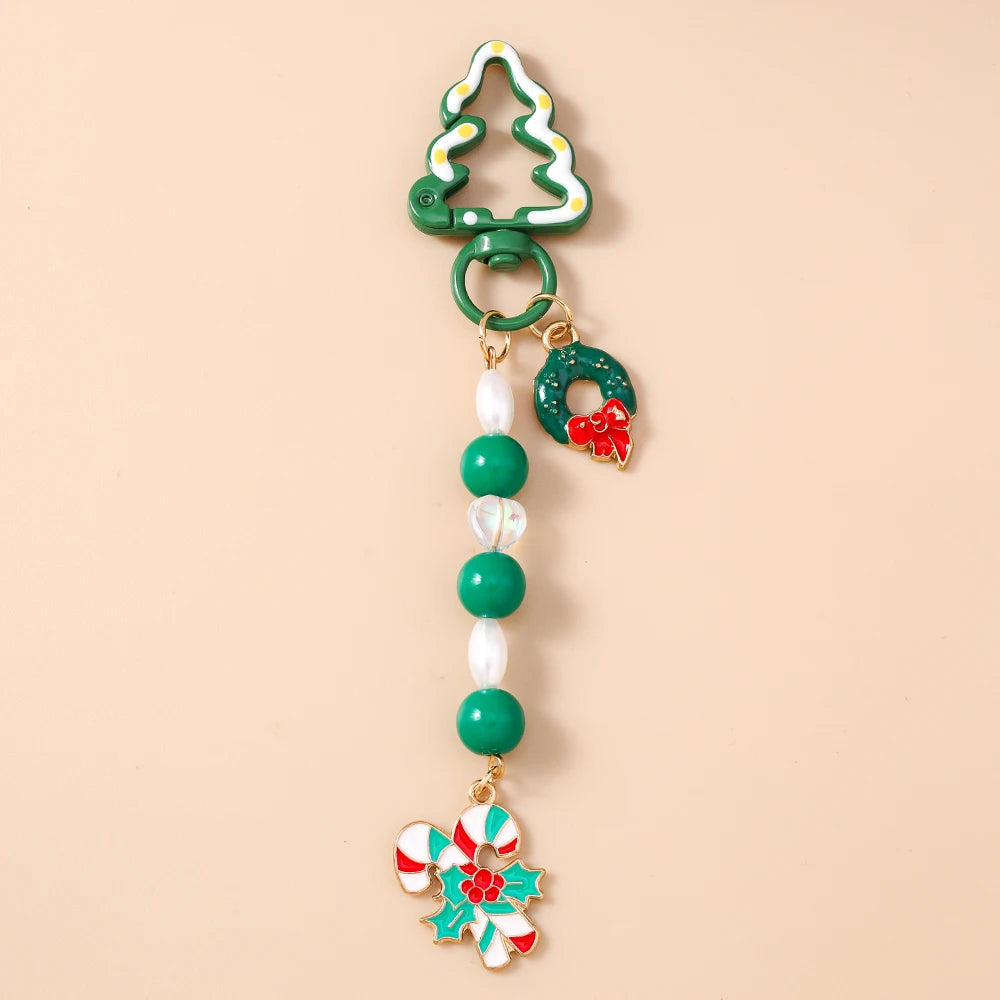 Cute Snowman Christmas Keychain For Women Girls Gift 🎄⛄✨