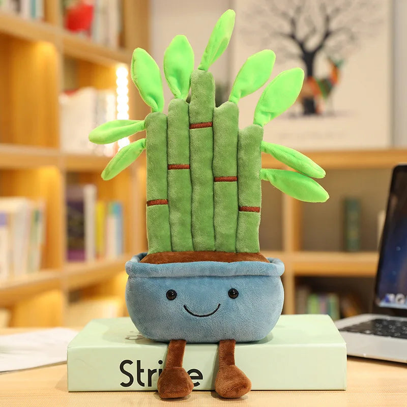Kawaii Plush Succulent Doll 🌷🌼 - Adorable Tulip & Lily Of The Valley for Cozy Decor & Sweet Gifts 🎁✨