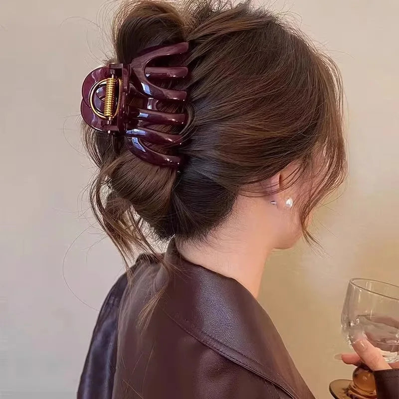 Sweet Pumpkin Hair Claw Clip For Women Cute Hair Accessory 💖🎃✨