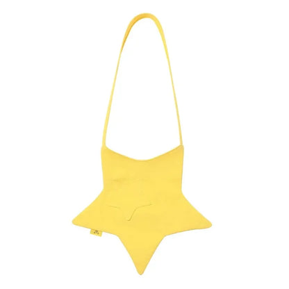 Kawaii Bag Star Shape Messenger Bag Women Y2K Vintage Crossbody Bag Strap Girls Bag Korean Designer 2000s Aesthetic Shoulder Bag