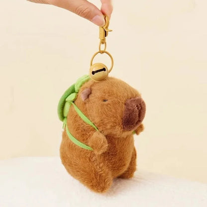 Kawaii Capybara & Friends Plush Wristband Bracelet 🐾✨ Adorable Animal Snap Wrap for Kids - Fun Gift Idea!