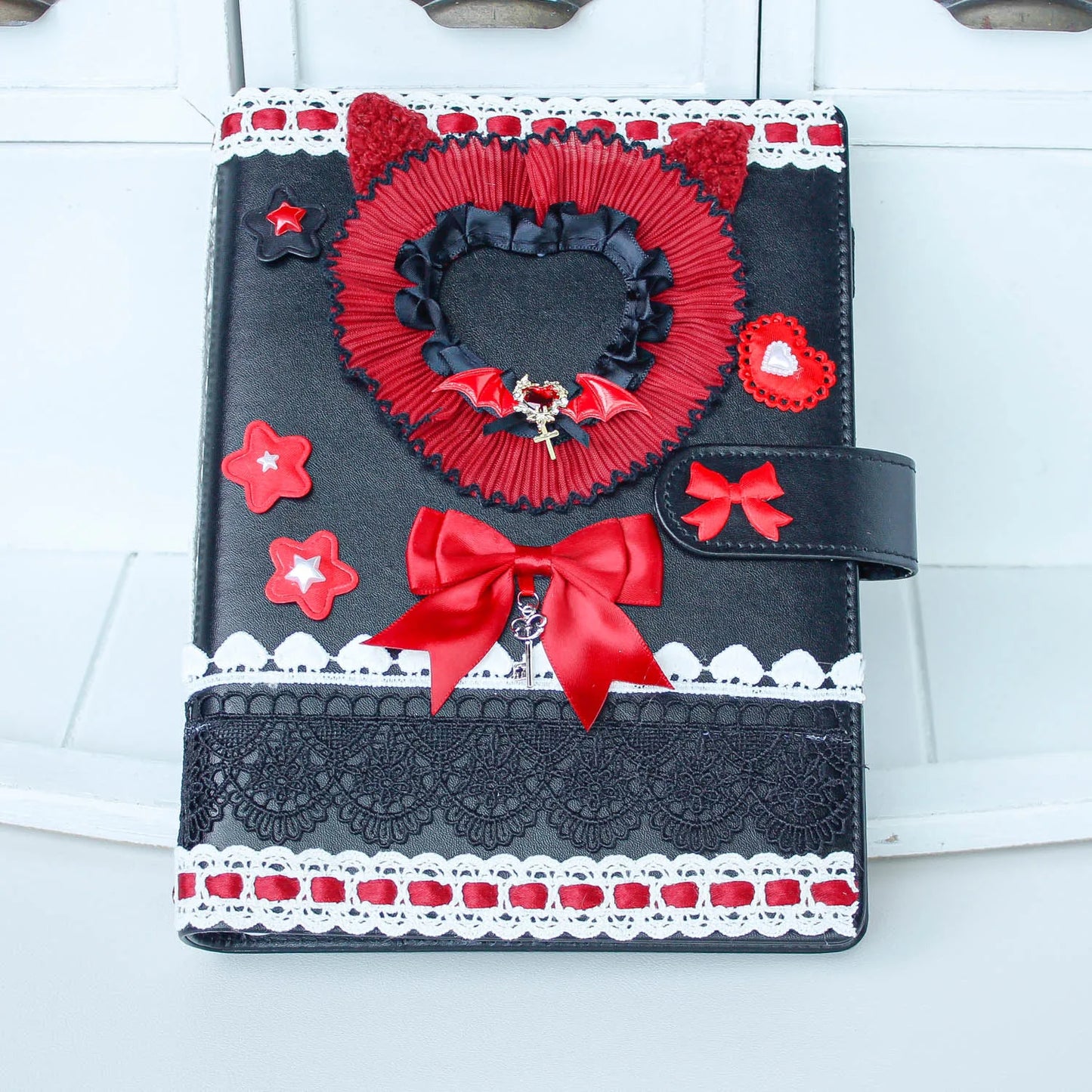 Charming A5 Kpop Photocard Binder Refillable Journal Faux PU Leather Star Idol 📘