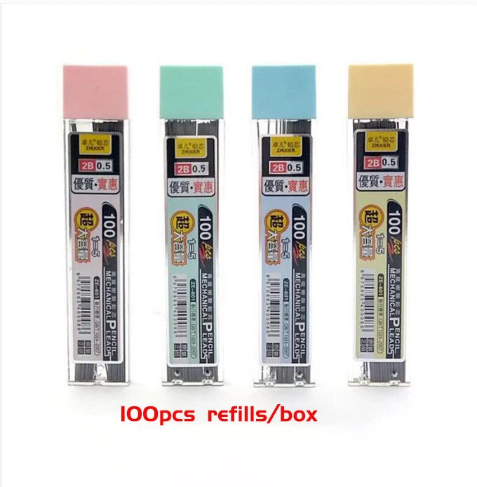 Kawaii Automatic Mechanical Pencils Set 🎨✨ - Adorable Drawing & Writing Tools for School & Office 🖊️💕