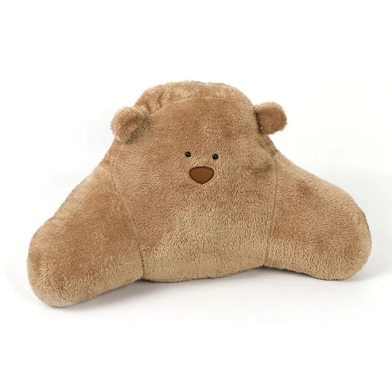 Kawaii Bear Plush Car Neck & Lumbar Support Pillow 🐻✨ - Cozy Cartoon Comfort for Your Drive! 🚗💖