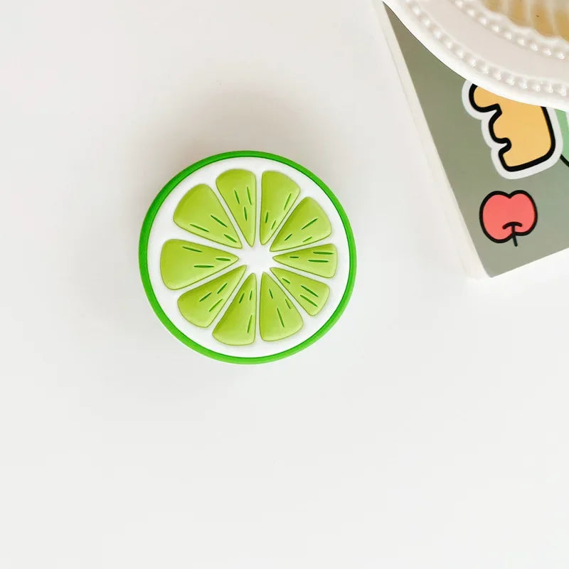 🍓 Adorable Strawberry Pop Grip Stand for iPhone 15/14 & Samsung 📱✨ - Pixie Quill