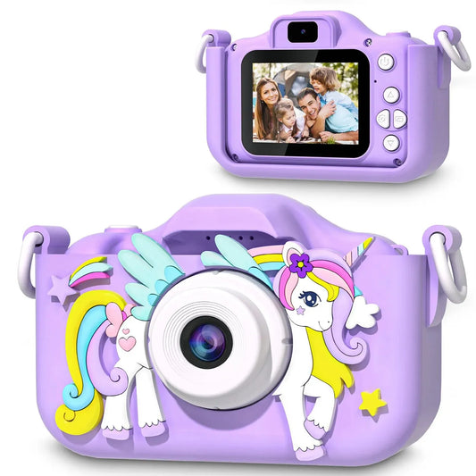 Adorable Unicorn Mini Kids Camera 🌈📸 - Capture Childhood Magic in 1080p HD!