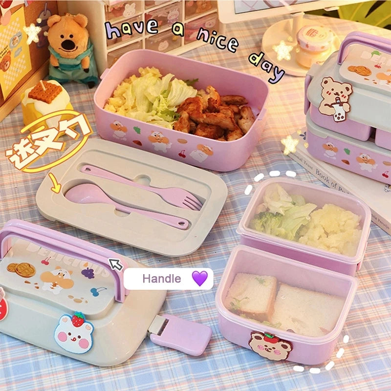 🌟 Cute & Colorful Bento Buddy 🌈✨ - Pixie Quill