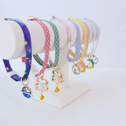 🐾 Adorable Cat & Puppy Breakaway Collar with Bell 🎀 - Adjustable 18-48CM Cutie! 🐶🐱