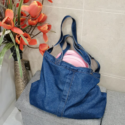 Kawaii Denim Charm 👜✨ Cute Casual Shoulder Bags for Trendy Women - Stylish Crossbody & Tote Collection! 🌈👖