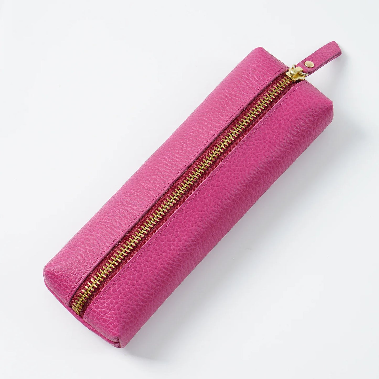 Kawaii Custom Cow Leather Pencil Case ✨🎨 - Adorable Personalized Zipper Bag for Students & Professionals! 🌈🖊️