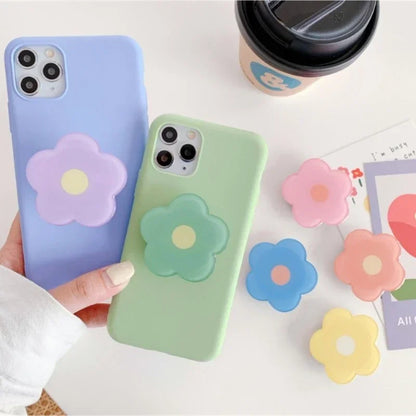 🌸 Adorable Floral Phone Buddy 🌼 Whimsical Acrylic Stand & Grip ✨ - Pixie Quill