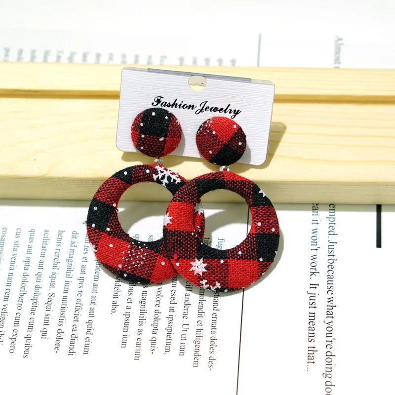 2 Piece Cute Christmas Elk Earrings Set Hypoallergenic Drop Jewelry For Women 🎄🦌