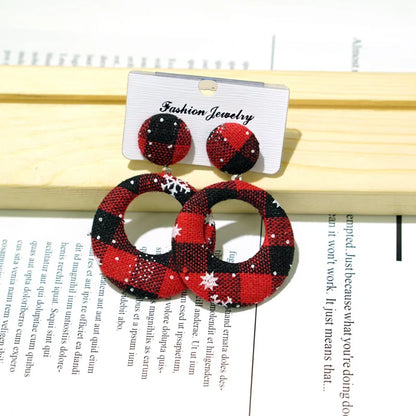 2 Piece Cute Christmas Elk Earrings Set Hypoallergenic Drop Jewelry For Women 🎄🦌