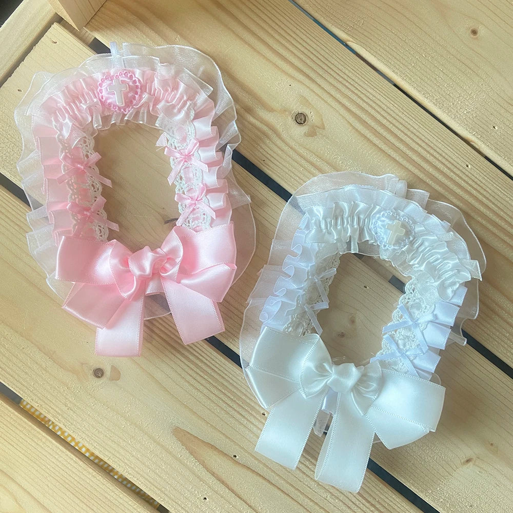 Ribbon Bowknot Lace Card Holder 3 Inch Photocard Toploader For Anime Ita Bags 🎀🃏