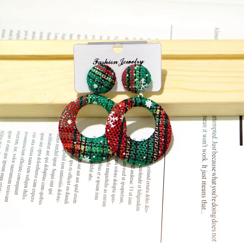 2 Piece Cute Christmas Elk Earrings Set Hypoallergenic Drop Jewelry For Women 🎄🦌