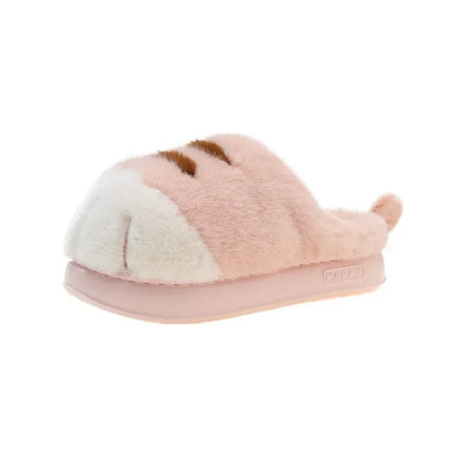 Kitty Claw Slippers For Women Non Slip Furry Mules Indoor Outdoor 🐾 Warm Fluffy