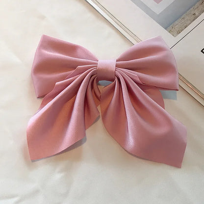 Kawaii Rainbow Bow Hair Clips 🎀✨ | Adorable Satin Barrettes for Girls & Women | Cute Butterfly Hair Accessories 🦋🌈