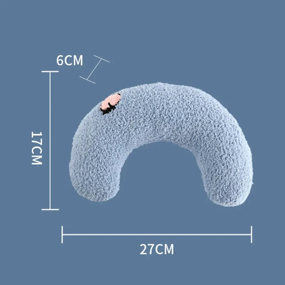🐾 Cozy Cuddle Cloud 🌙 U-Shaped Pillow for Purrfect Pet Dreams 🐶🐱