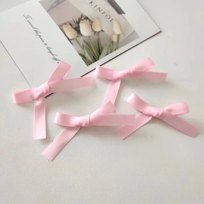 🌸 Sweet Bowtastic Hair Clips - 2Pcs Mini Ballet Bliss for Girls 🎀✨