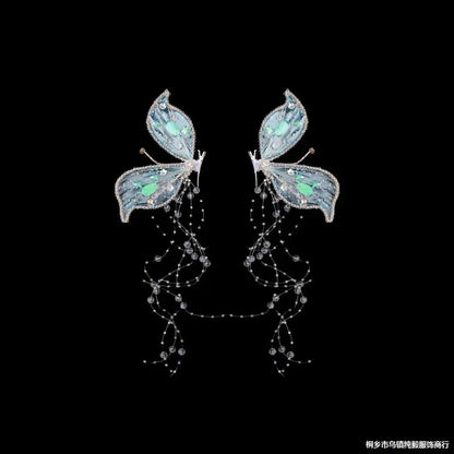 Kawaii Fairy Forest Guardian Headwear 🌸✨ with Enchanted Ears & Sparkling Butterfly Wings 🦋💖