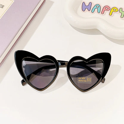 Cute Kawaii Kids' Heart-Shaped Sunflower Rabbit Ears Sunglasses 🌼🐇 | Polarized UV400 for Little Adventurers! 🕶️✨
