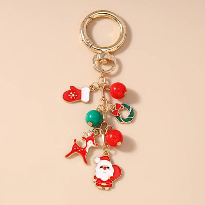Cute Snowman Christmas Keychain For Women Girls Gift 🎄⛄✨