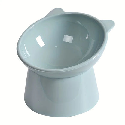 Kawaii Cat Food Bowl 🐾💕 | Anti-Vomiting & Spine-Friendly for Flat-Faced Fur Babies 🐱🥣 | Dishwasher Safe Delight!
