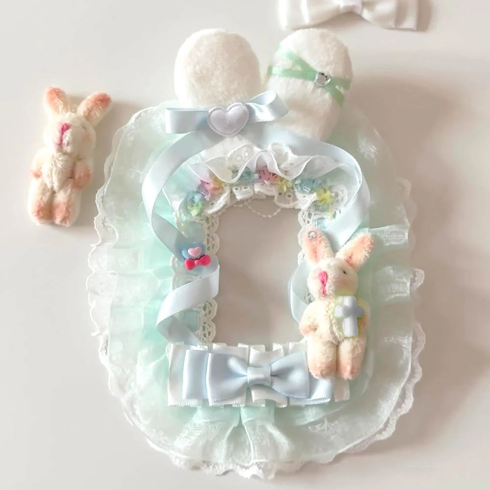 Purple Lace Card Sleeve 3 Inch Kpop Photo Card Protector Holder Star Display 💜✨