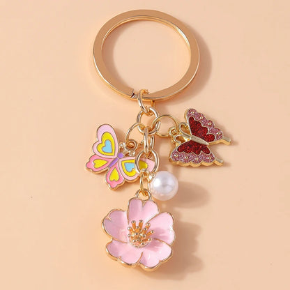 Kawaii Unicorn Horse Enamel Keychain 🦄✨ | Cute Metal Key Ring Pendant for Women & Girls | Perfect DIY Gift for Handbags & Car Keys 🎁💕