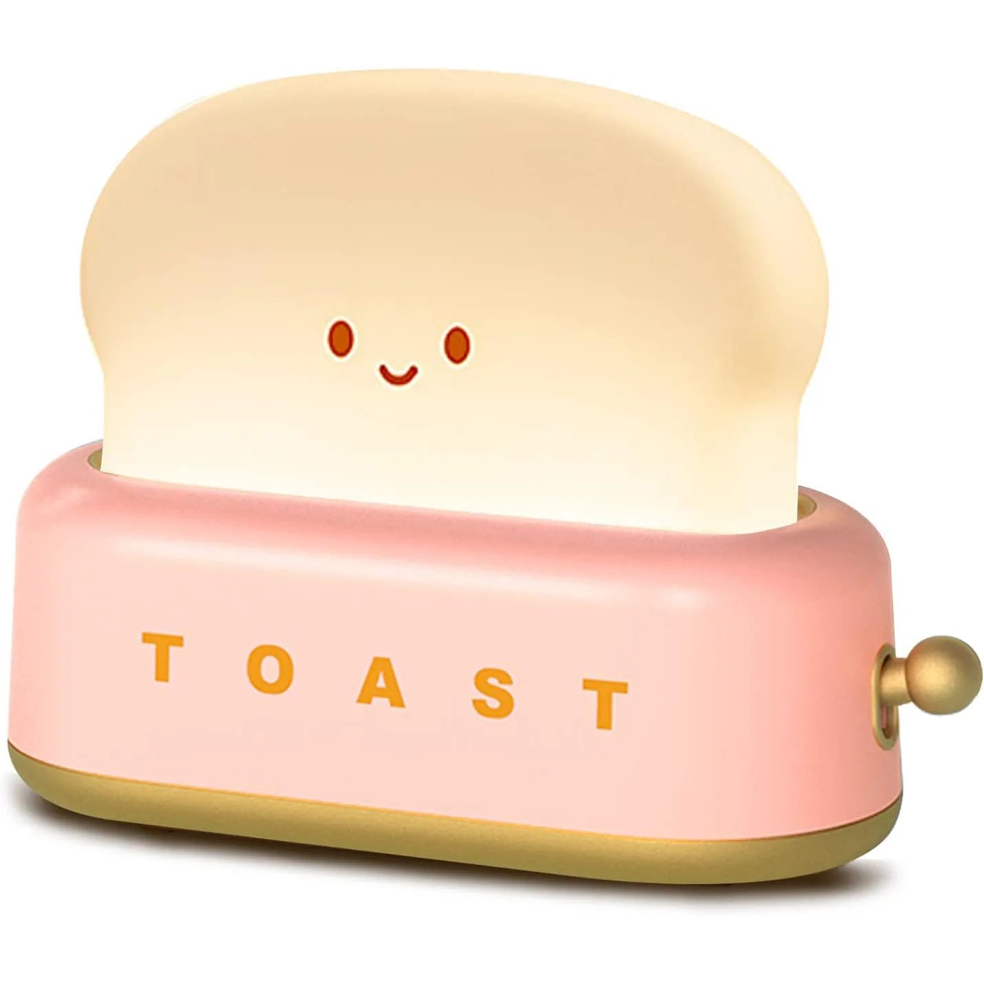 🍞 Adorable Toasty LED Night Light | Fun Bread Table Lamp with Timer 🌙✨ - Pixie Quill