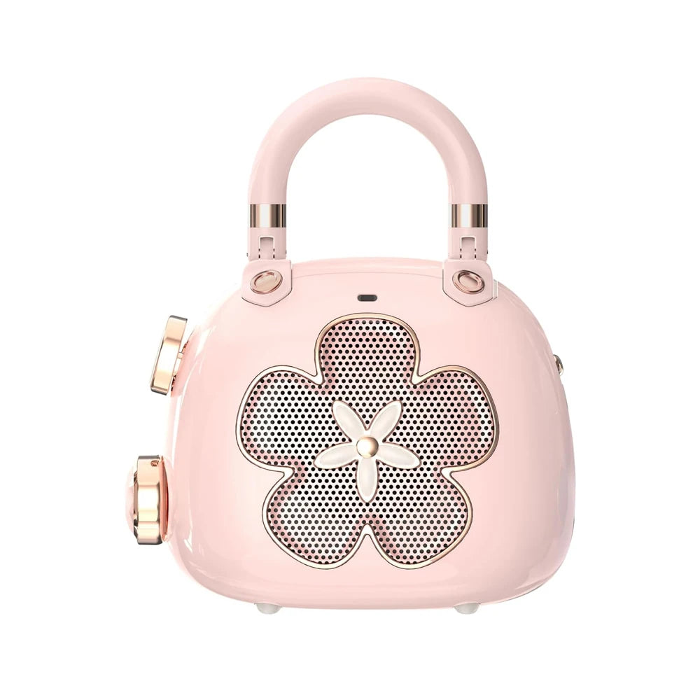 Kawaii DOSS Mini Bluetooth Speaker 🎶💖 - Cute Retro Design, 5W Sound, Perfect Portable Gift!