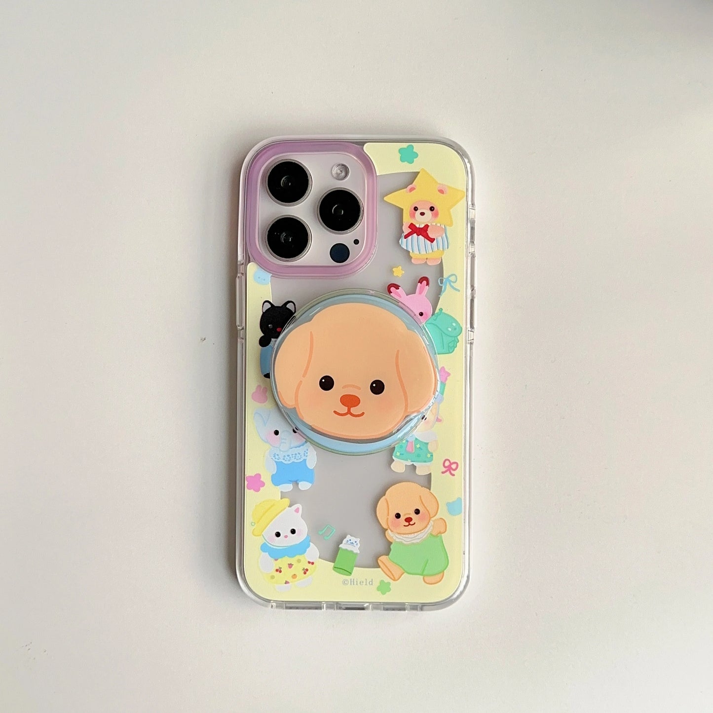 Adorable Animal Magic Magnet Phone Case 🐾✨ for iPhone 16/15/14/13/12